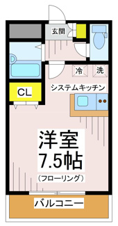 【間取り】 | ルポゼ調布