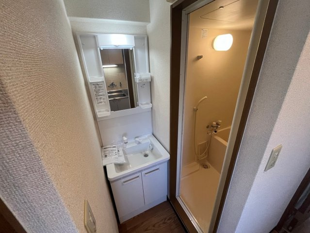 ハイツクローバーIIの洗面所