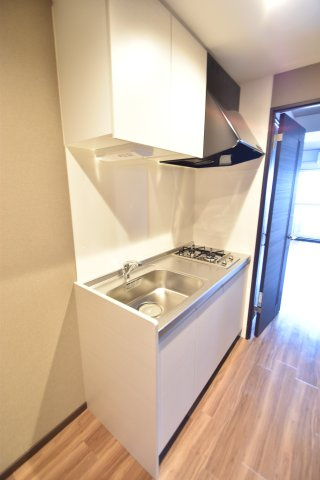 大阪市城東区新喜多１丁目の賃貸マンションのキッチン