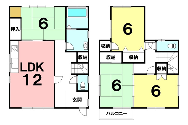【間取り】 | 高知市神田
