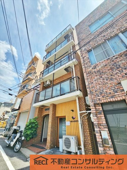 サンパレス倉石の外観|最上階