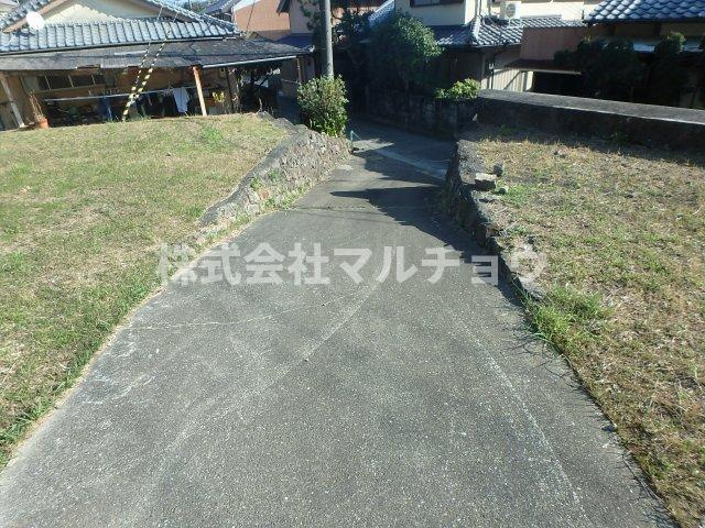 芳養井原土地の前面道路含む現地写真|前面道路含む現地写真です