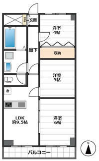 【間取り】 | 初台中央マンション