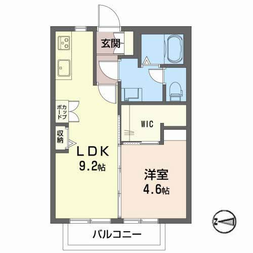 【間取り】 | ジュネス・ルミエール　Ｃ棟