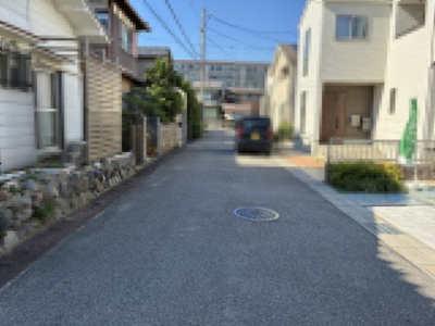 【前面道路含む現地写真】 | 大津市蓮池町1　中古戸建