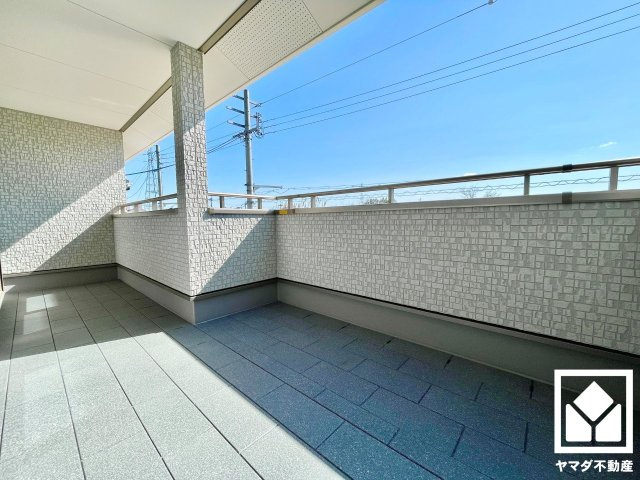 大津市坂本２丁目　のバルコニー
