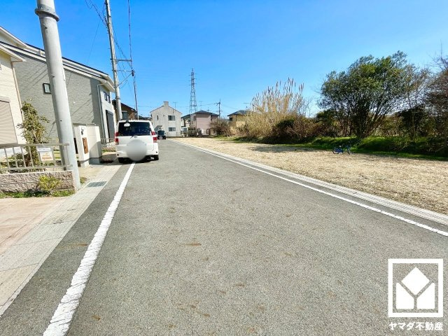 大津市坂本２丁目　の前面道路含む現地写真