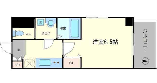 【間取り】 | Dolce Vita 難波南