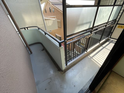 【バルコニー】 | サウスビラITO | ※同建物別部屋の写真になります。