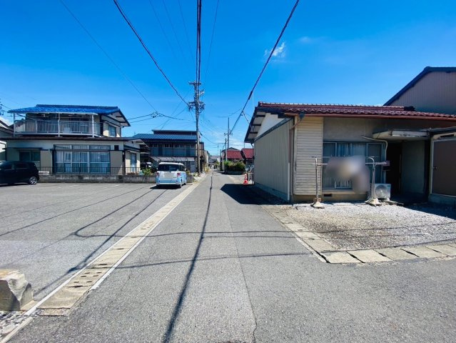 売土地　大垣市中野町2丁目　161.53坪の前面道路含む現地写真|現地(2024年6月10日)撮影
