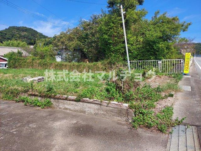 芳養　井原土地の前面道路含む現地写真|前面道路含む現地写真です