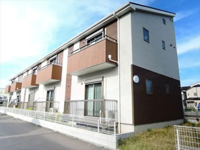 【外観】 | 敷地面積：約116坪　平成29年建築一棟アパート！