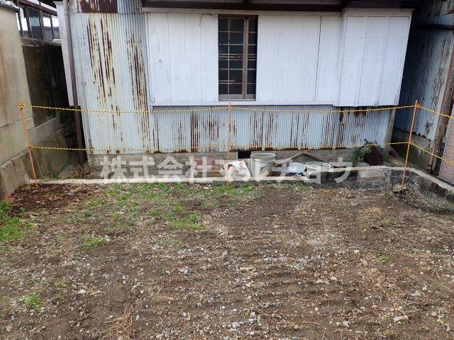 芳養町売り地の区画図