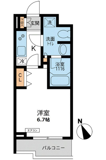 【間取り】 | パシフィックコート目黒南 