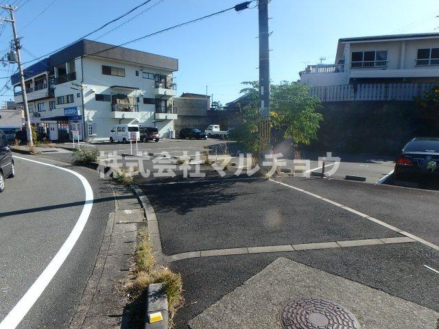 天神崎店舗用地の前面道路含む現地写真|前面道路含む現地写真です