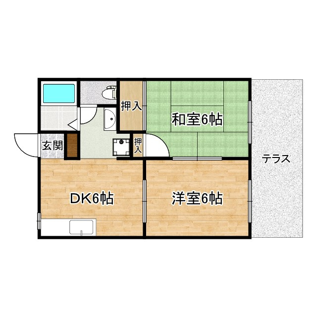 タウニィー栄の間取り