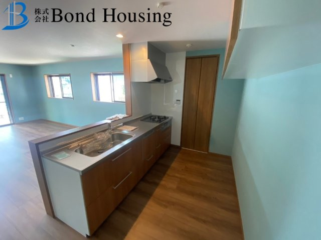 LDK21帖以上アリ　眺望良好　西朝霧丘全6区画　A号地のキッチン