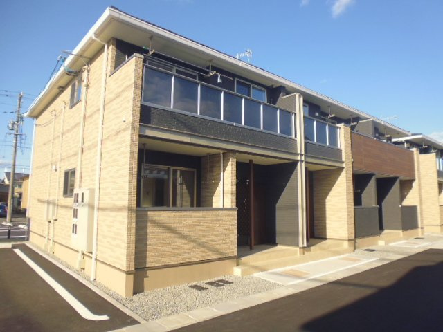 倉敷市中畝４丁目のアパートの外観