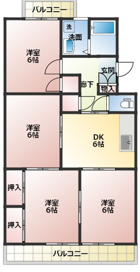 【間取り】 | 朋友レジデンス