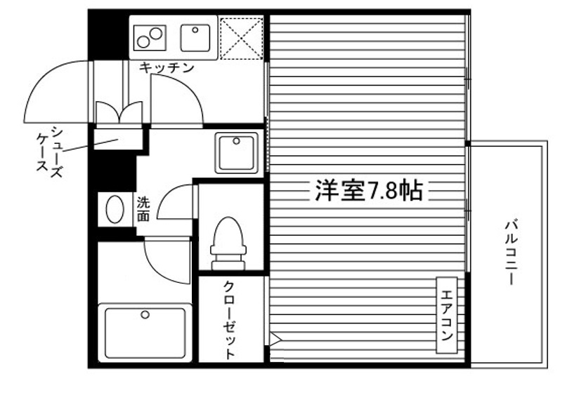 ウェルスクエア京都西陣の間取り|代表的な間取りです。