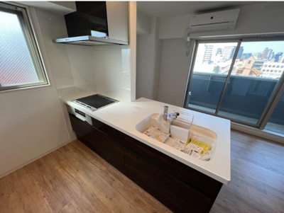 【キッチン】 | 令和4年建築！大阪市西区の一棟収益マンション！