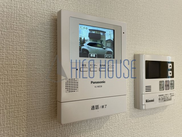 坂戸市関間戸建貸家　B棟のセキュリティ