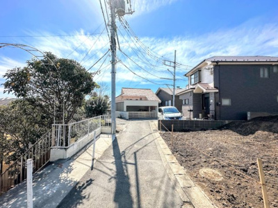 【前面道路含む現地写真】 | ◆◇霞台　建築条件なし売地◇◆ | ◆土・日・祝日は、当社スタッフによる現地案内会を実施しております。もちろん平日のご案内も可能です。お気軽にご相談ください！！