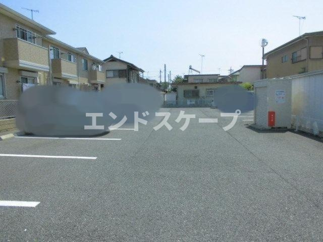 パークビュー元総社　弐番館の駐車場|高崎、前橋、伊勢崎エリアのお部屋探しはエンドスケープまで！お客様の理想お聞かせ下さい♪