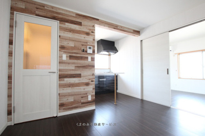 【居間・リビング】 | コーポ野上２ | 使いやすいリビングです