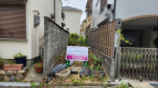 【外観】 | 高槻市寿町2丁目　売土地 | 間口2.01m