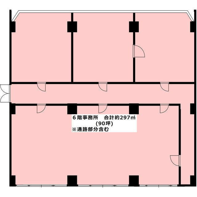 岐阜市鹿島町１丁目の店舗事務所の間取り