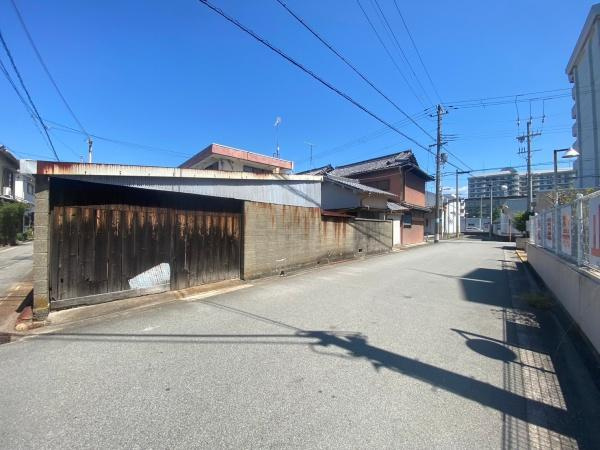 和歌山市雄松町3丁目　土地の前面道路含む現地写真