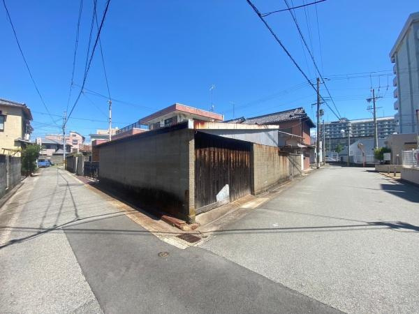 和歌山市雄松町3丁目　土地の前面道路含む現地写真