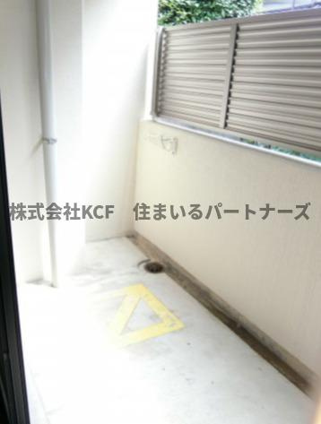 久留米市合川町の賃貸マンションのバルコニー|お洗濯にも便利なバルコニー付き