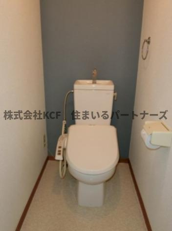 久留米市合川町の賃貸マンションのトイレ|トイレもきれいです