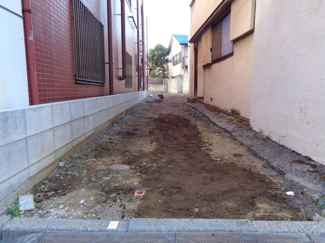 板橋区清水町土地の外観