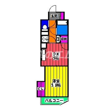 【間取り】 | キトミ壱番館 | キトミ壱番館の間取り