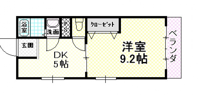 【間取り】 | 東部マンション