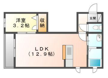 シロッコ西口の間取り