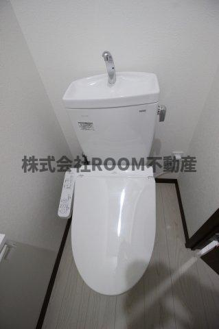 ONE　ARKのトイレ|清潔感のあるトイレです