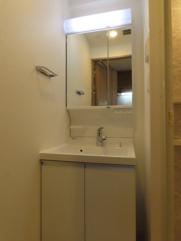 大阪市淀川区三津屋北２丁目の賃貸マンションの洗面所