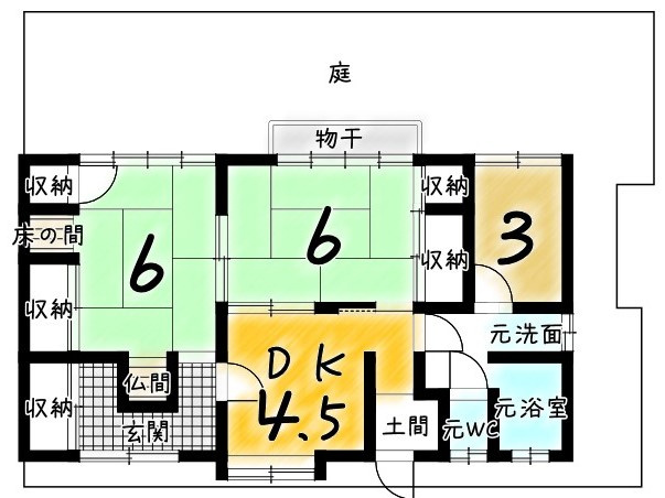 右・花園木辻南町