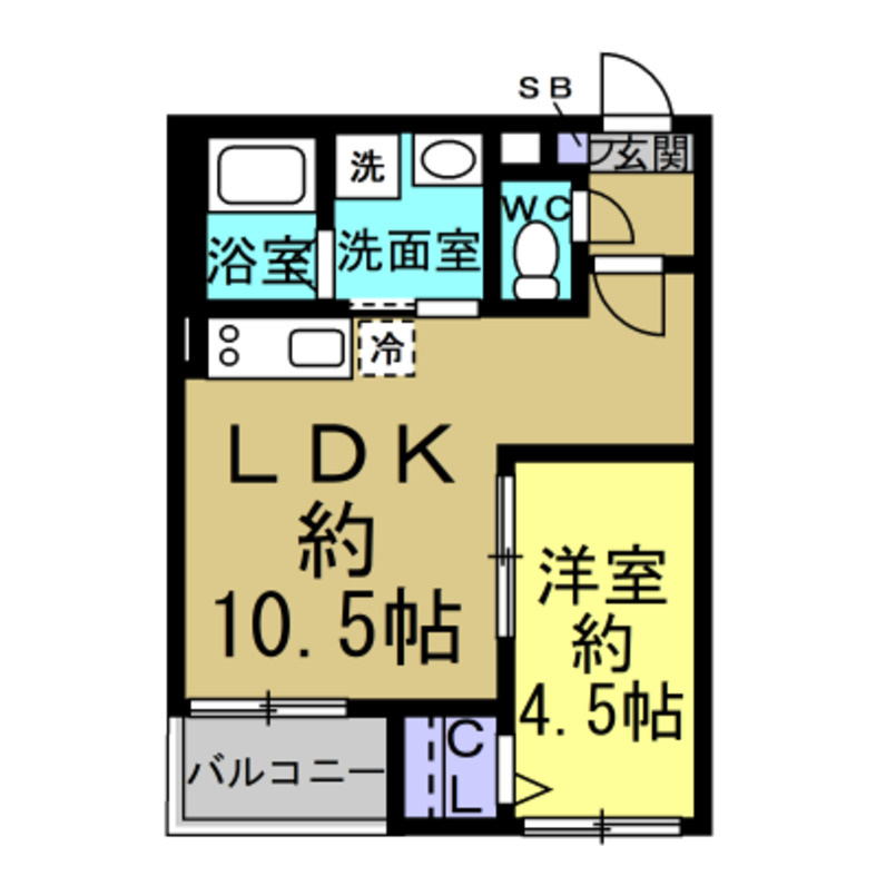 Jack tayaⅠの間取り