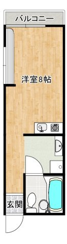 enハイツの間取り