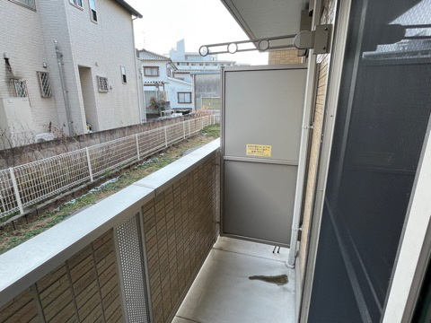 ローテローゼ大塚のバルコニー