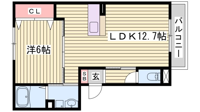 ローテローゼ大塚の間取り
