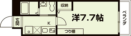 RUSCELLO-UNOの間取り