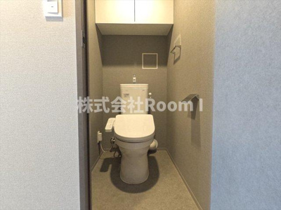 【トイレ】 | アーバネックス谷町六丁目 | ゆったりとした空間のトイレです