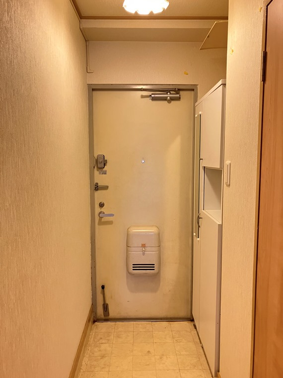 富士見マンションＡ棟の玄関