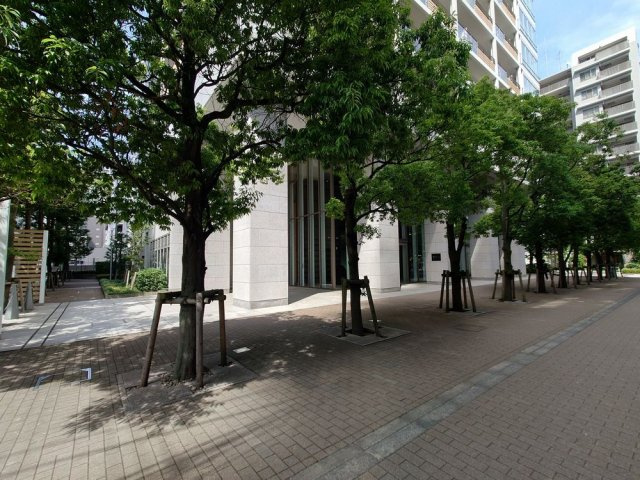 パークタワー芝浦ベイワード　オーシャンウイングのエントランス|エントランスアプローチ